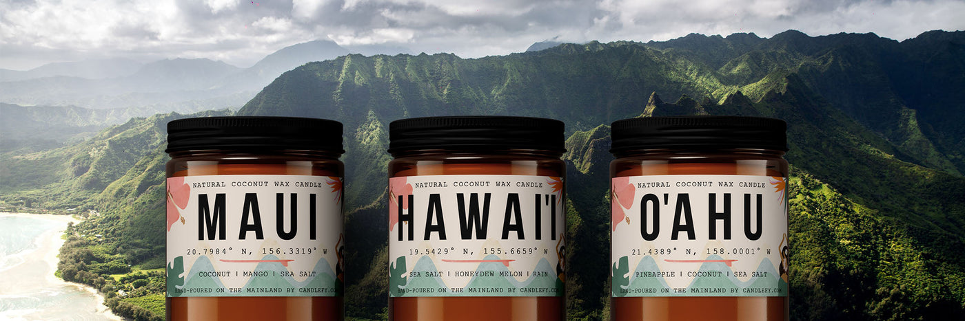 Hawaiian Scented Candles
