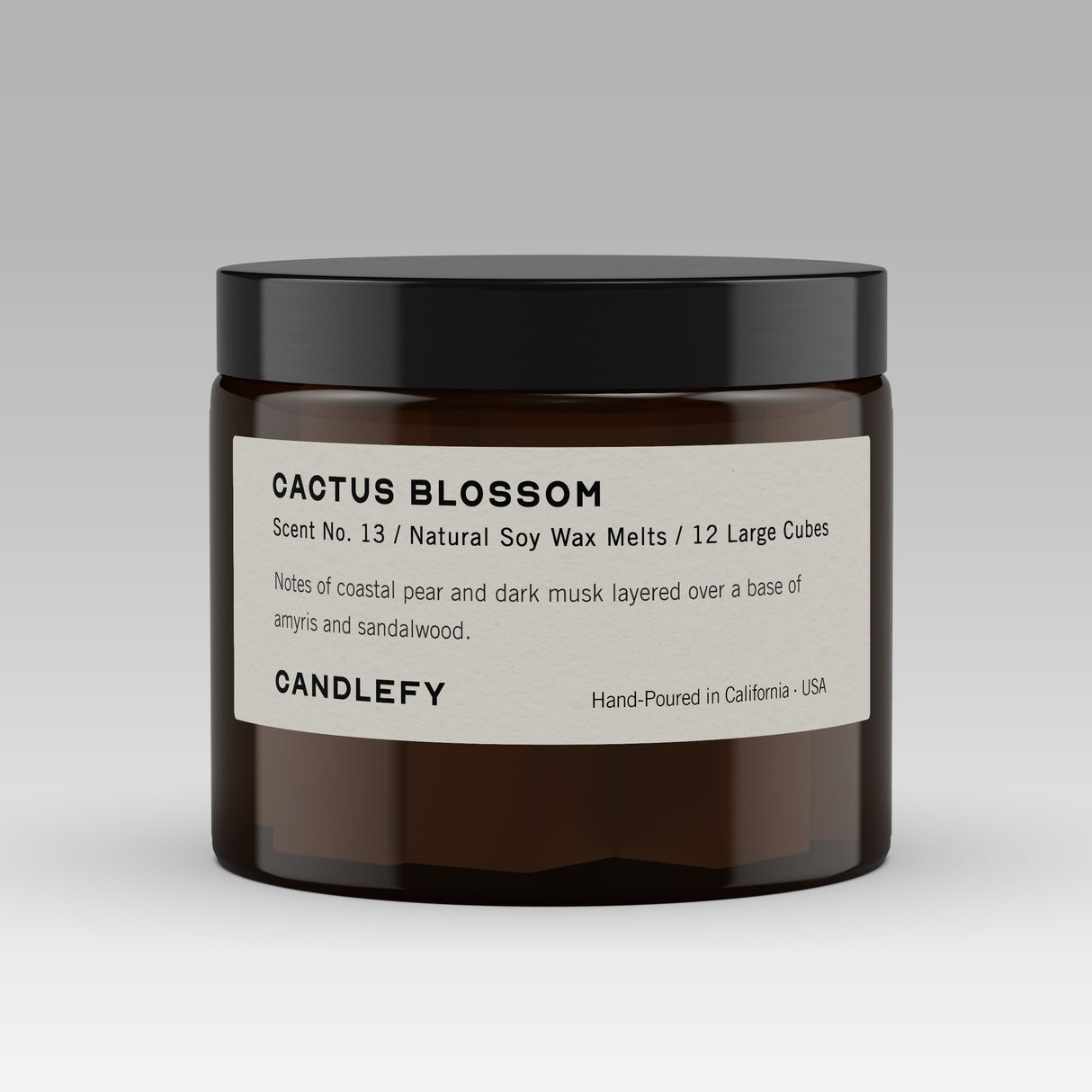 Cactus Blossom Wax Melts · Hand-Poured Soy Wax · 12 Strongly Scented Cubes