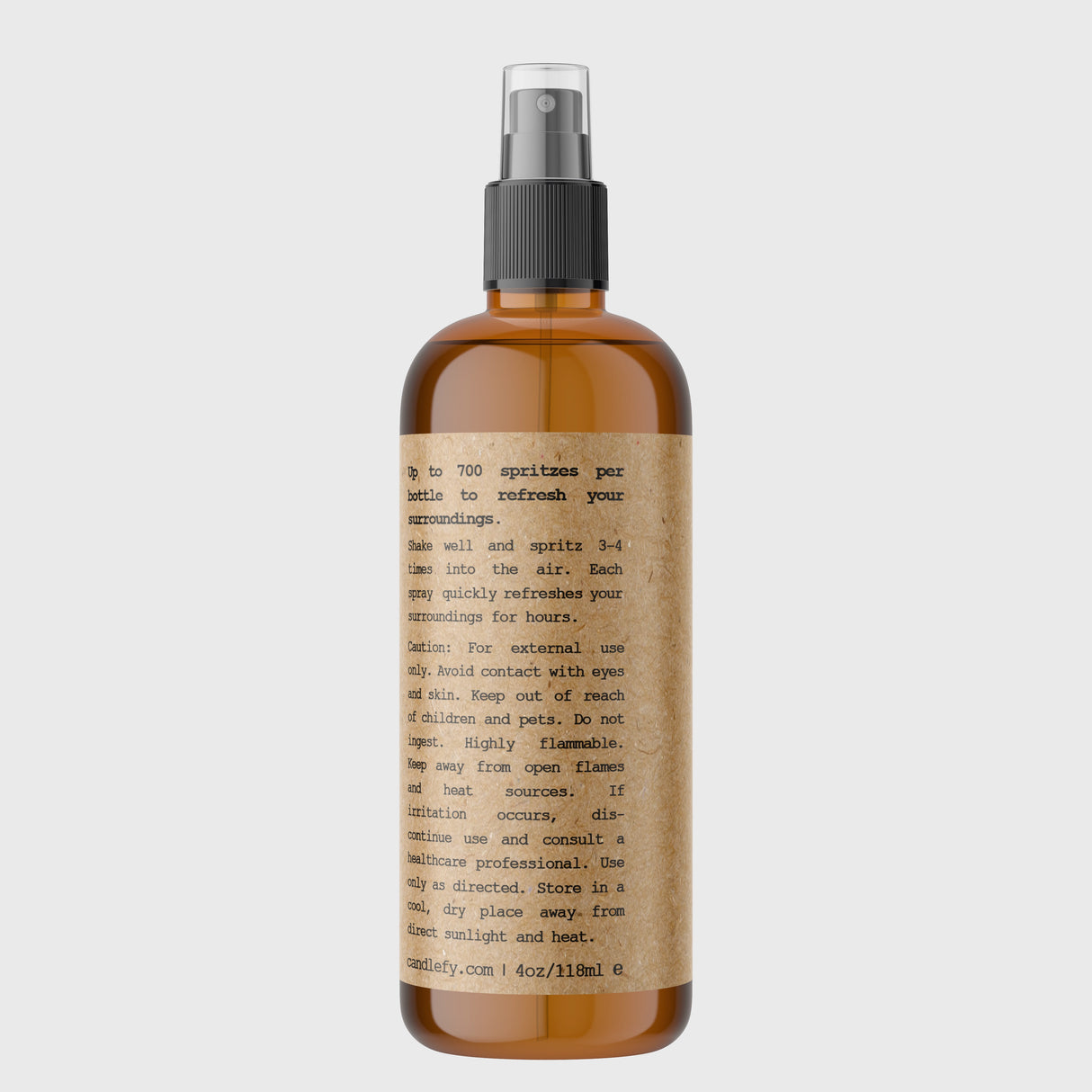 Tahoe Room Spray | 4oz Amber Bottle with 700+ Pumps | Long-Lasting Home Fragrance Mist