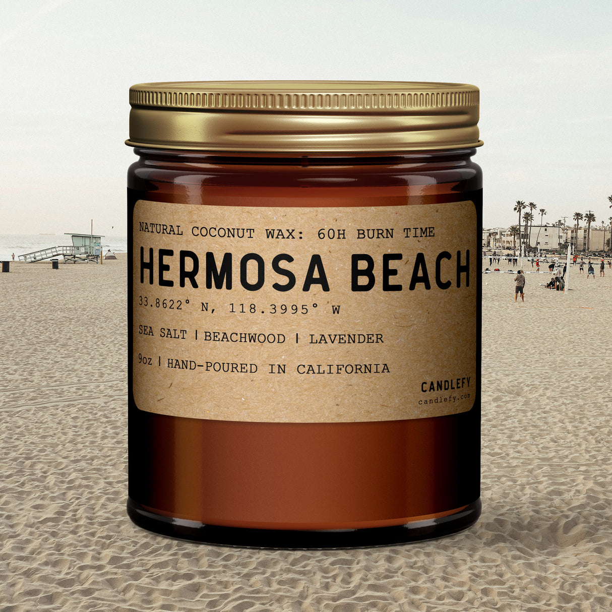 Hermosa Beach: California Scented Candle