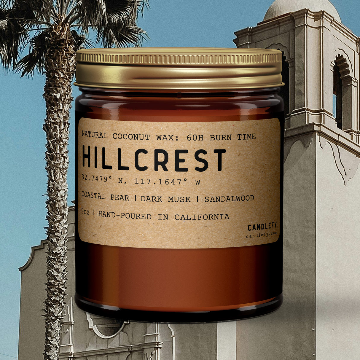 Hillcrest: California Scented Candle