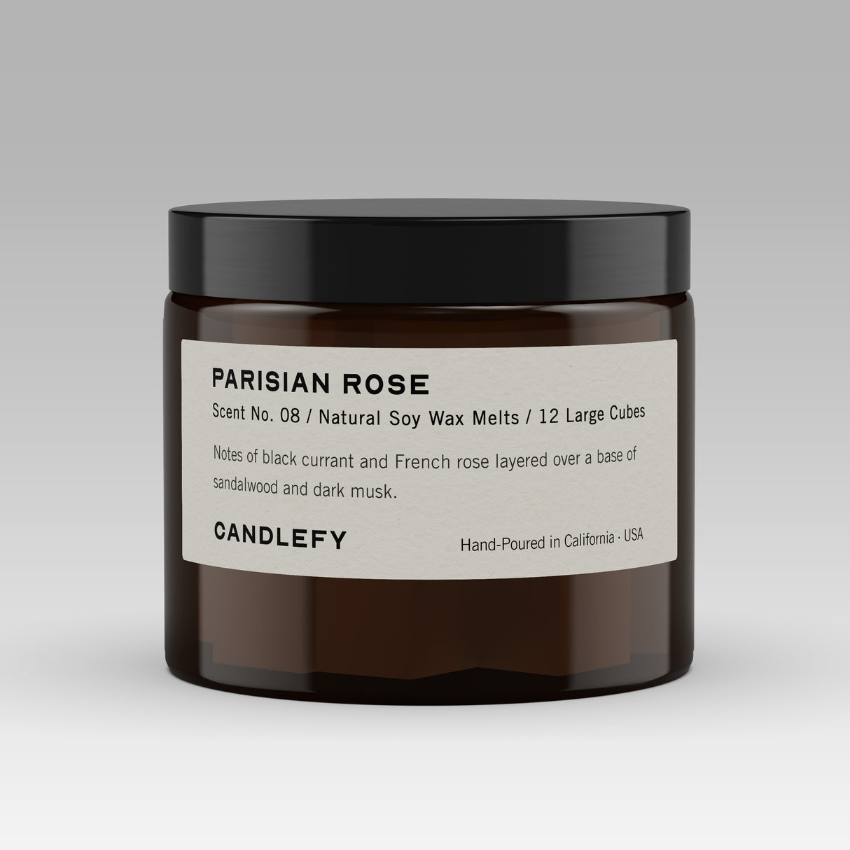 Parisian Rose Wax Melts · Hand-Poured Soy Wax · 12 Strongly Scented Cubes