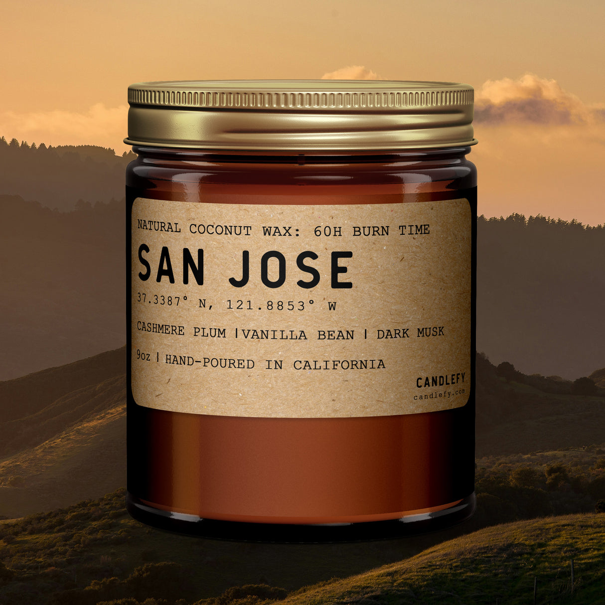 San Jose: California Scented Candle