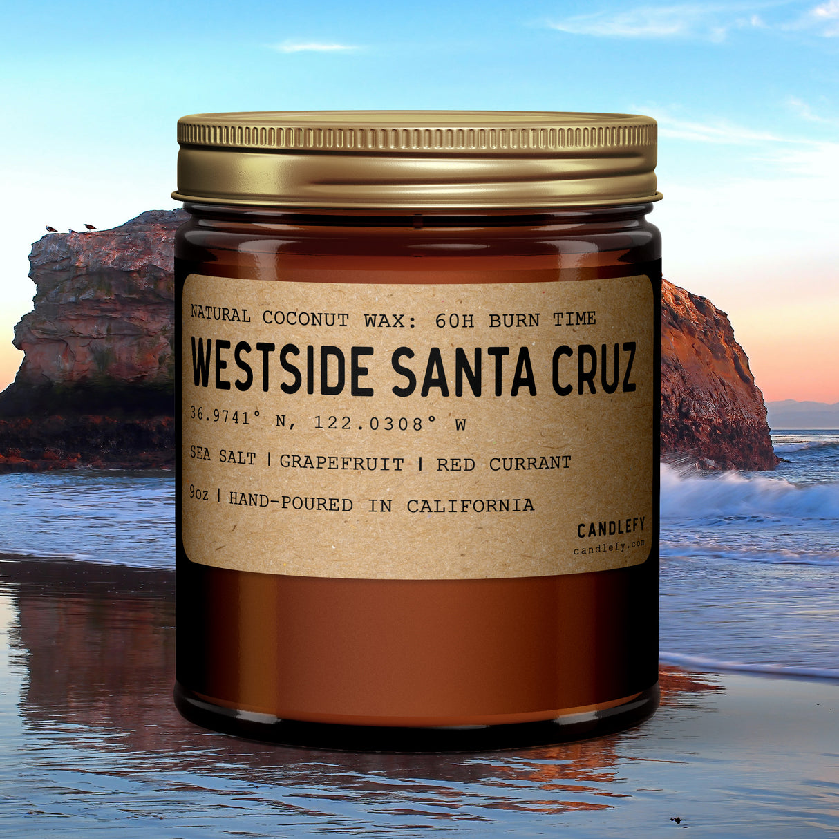 Westside Santa Cruz: California Scented Candle