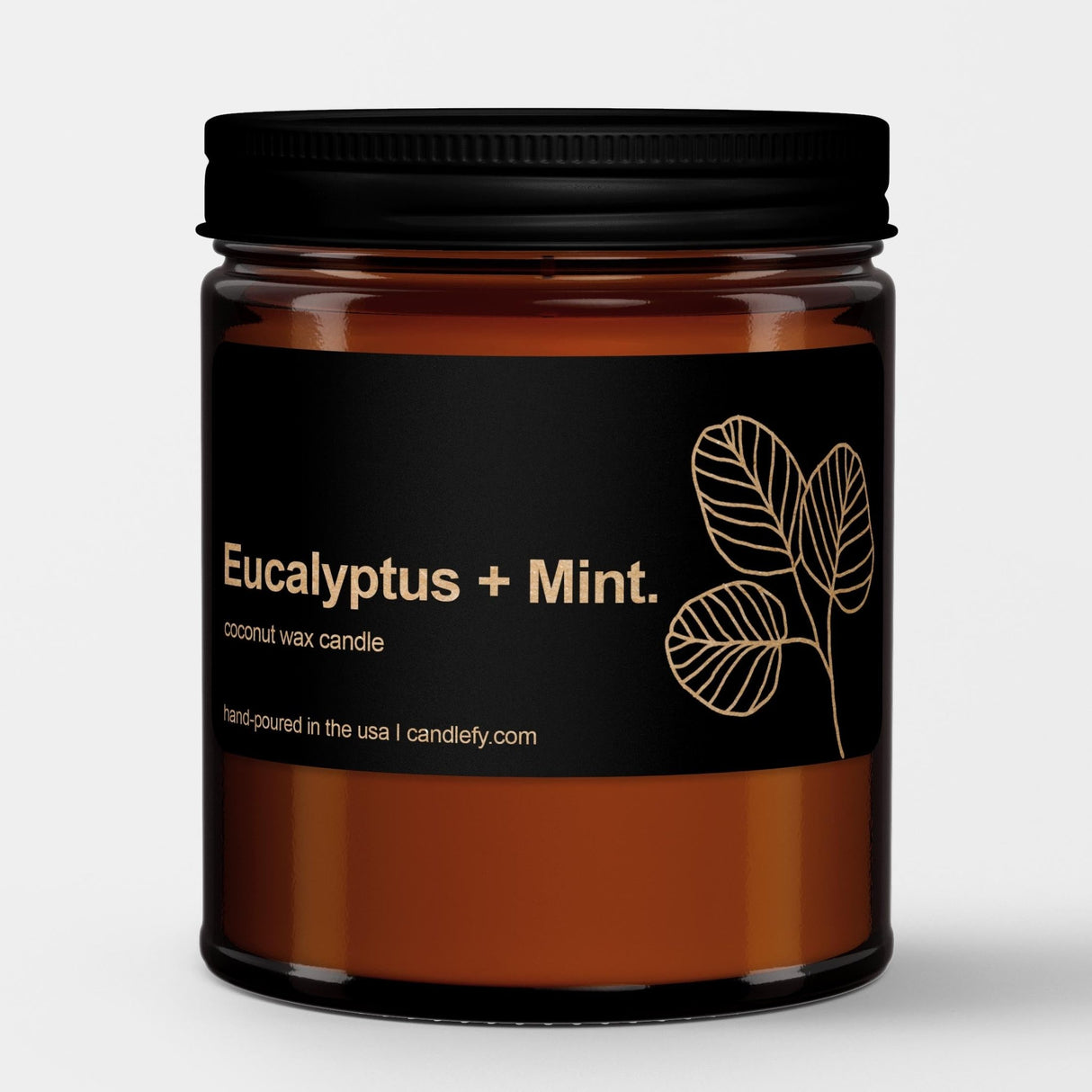 Botanical Spa Candle: Eucalyptus + Mint - Candlefy