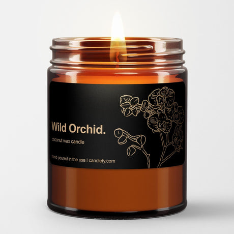 Botanical Spa Candle: Wild Orchid - Candlefy