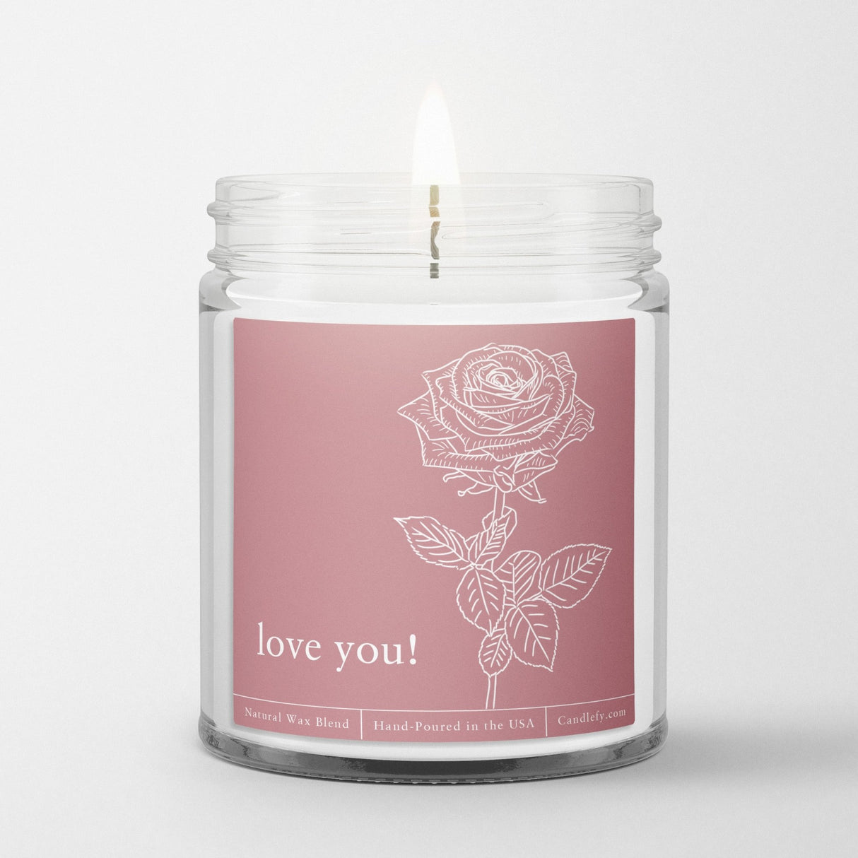 Valentine's Day Candle Gift Box (2 Candles + Matchbox + Free Shipping) - Candlefy