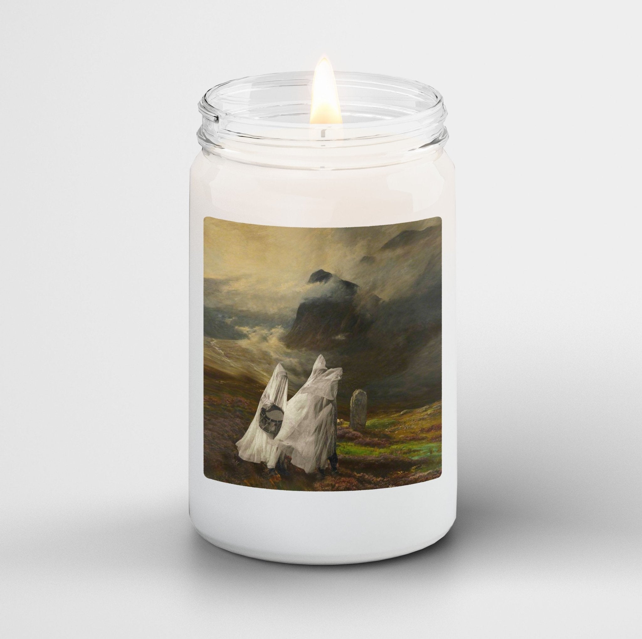 Welder Wings Scented Candle in Mason Jar: The Sad and The Beauty - Candlefy