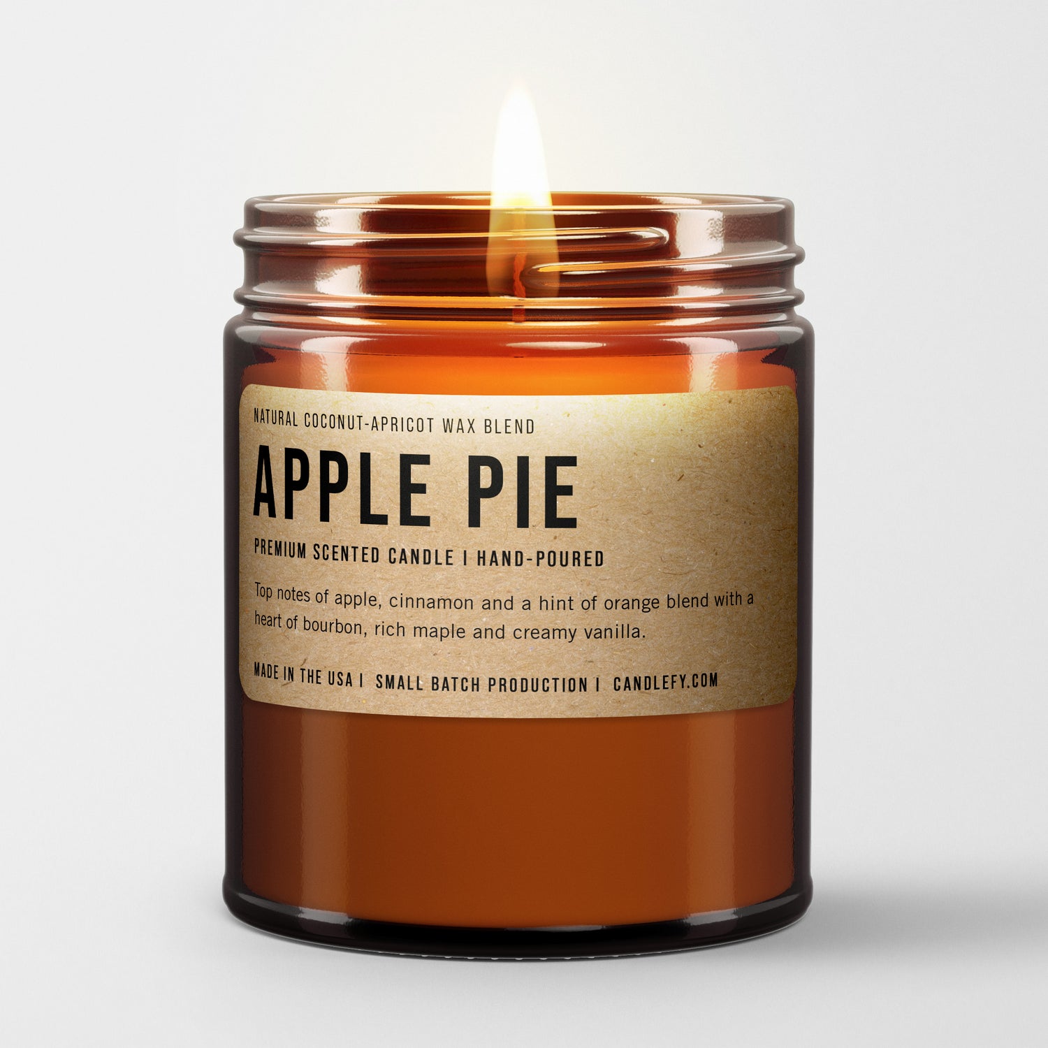 Apple Pie Scented Candle: Fall Candle Collection 2
