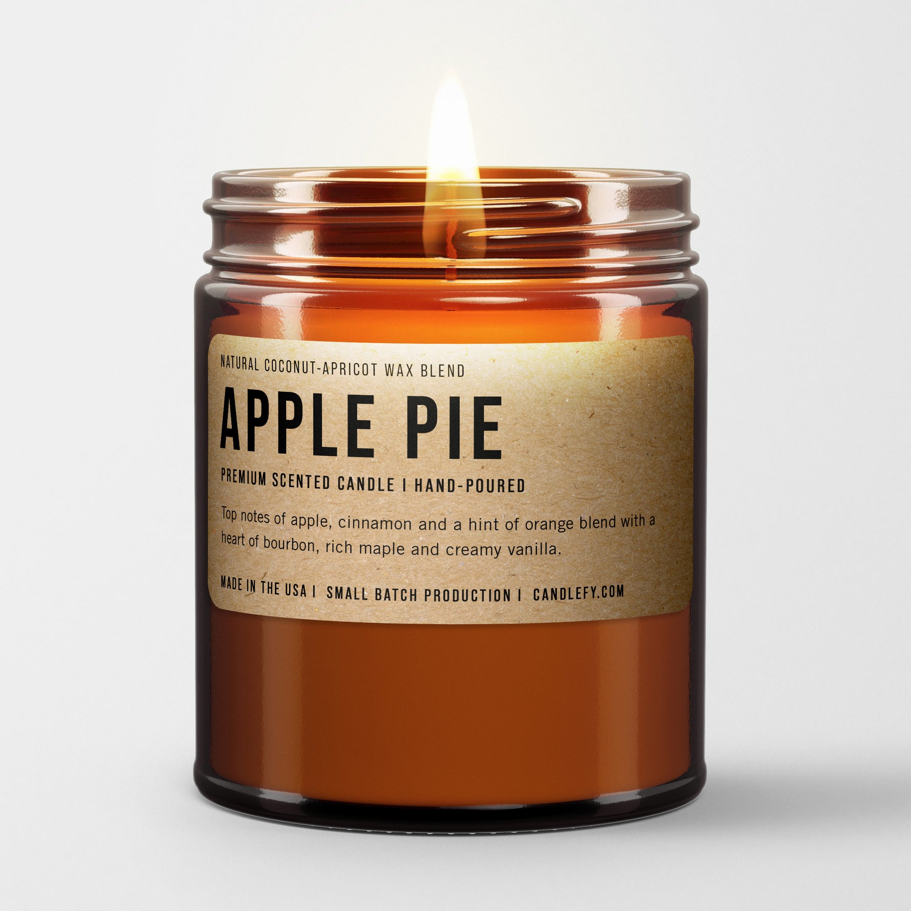 Apple Pie Scented Candle: Fall Candle Collection 2