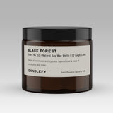 Black Forest Wax Melts · Hand-Poured Soy Wax · 12 Strongly Scented Cubes