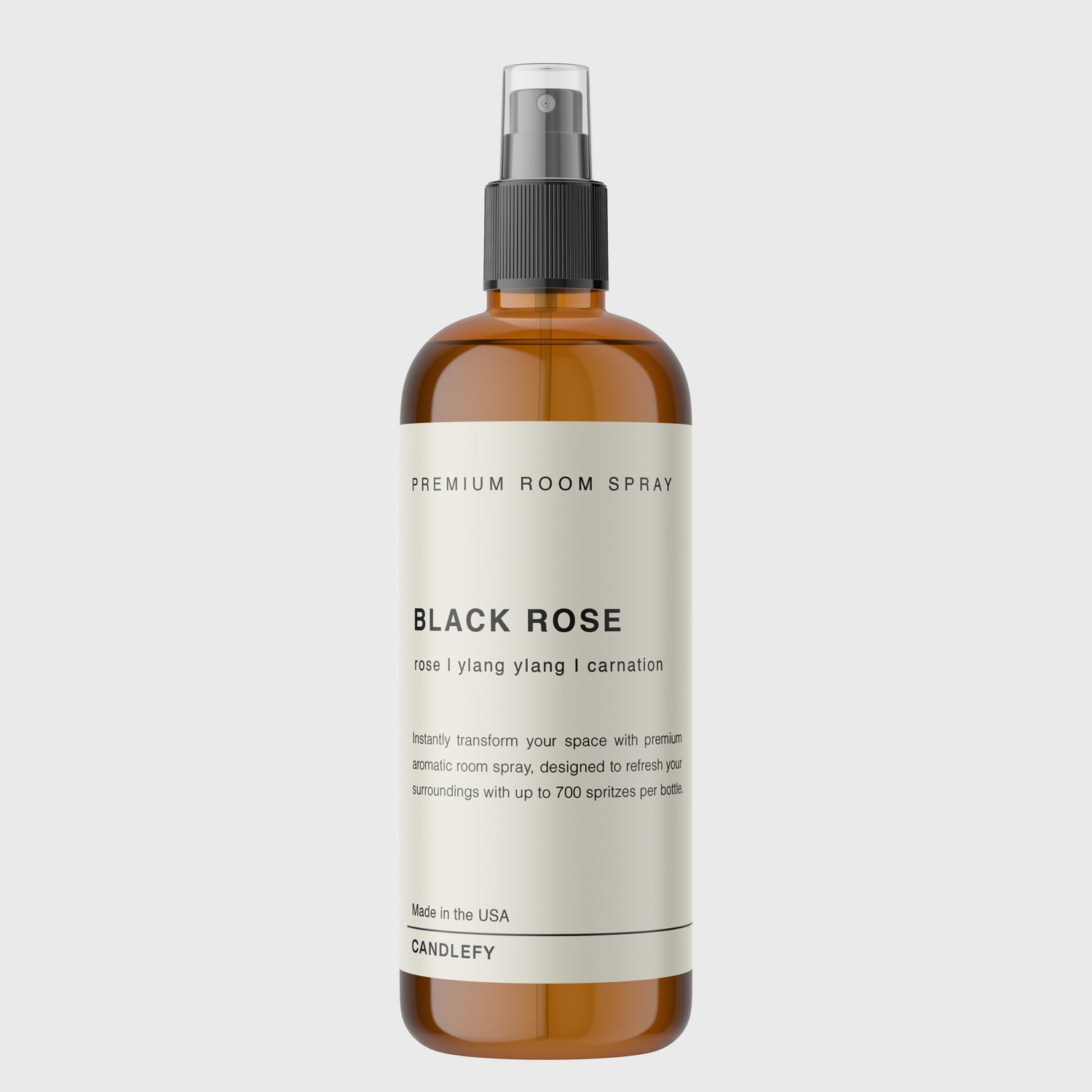 Black Rose Premium Room Spray: Refresh Your Space with 700 Spritzes of Aromatic Bliss