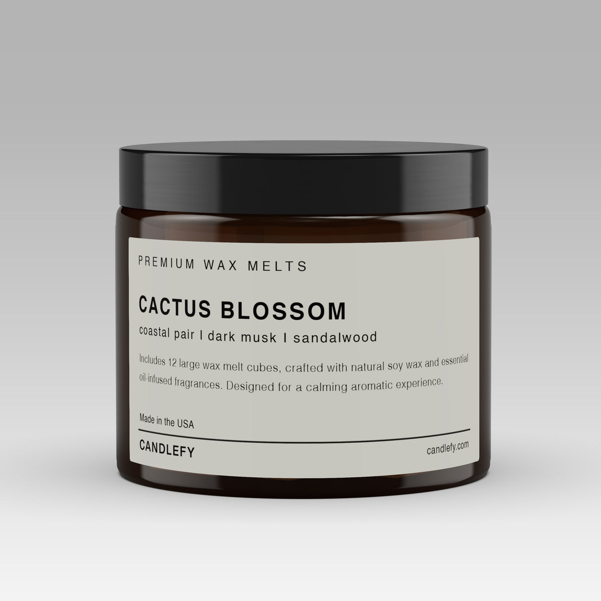 Cactus Blossom Soy Wax Melts | 12 Cube Set | Strong 15% Fragrance Load | Flameless Home Scent