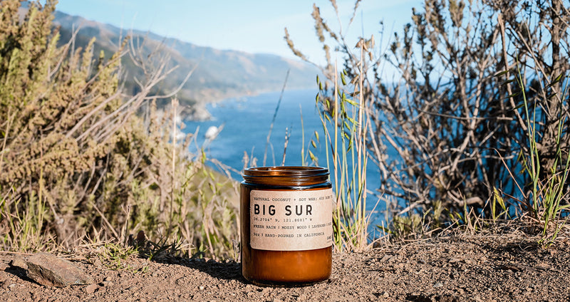 Big Sur California Candle