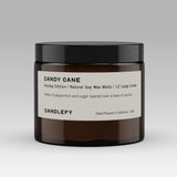 Candy Cane Wax Melts · Hand-Poured Soy Wax · 12 Strongly Scented Cubes