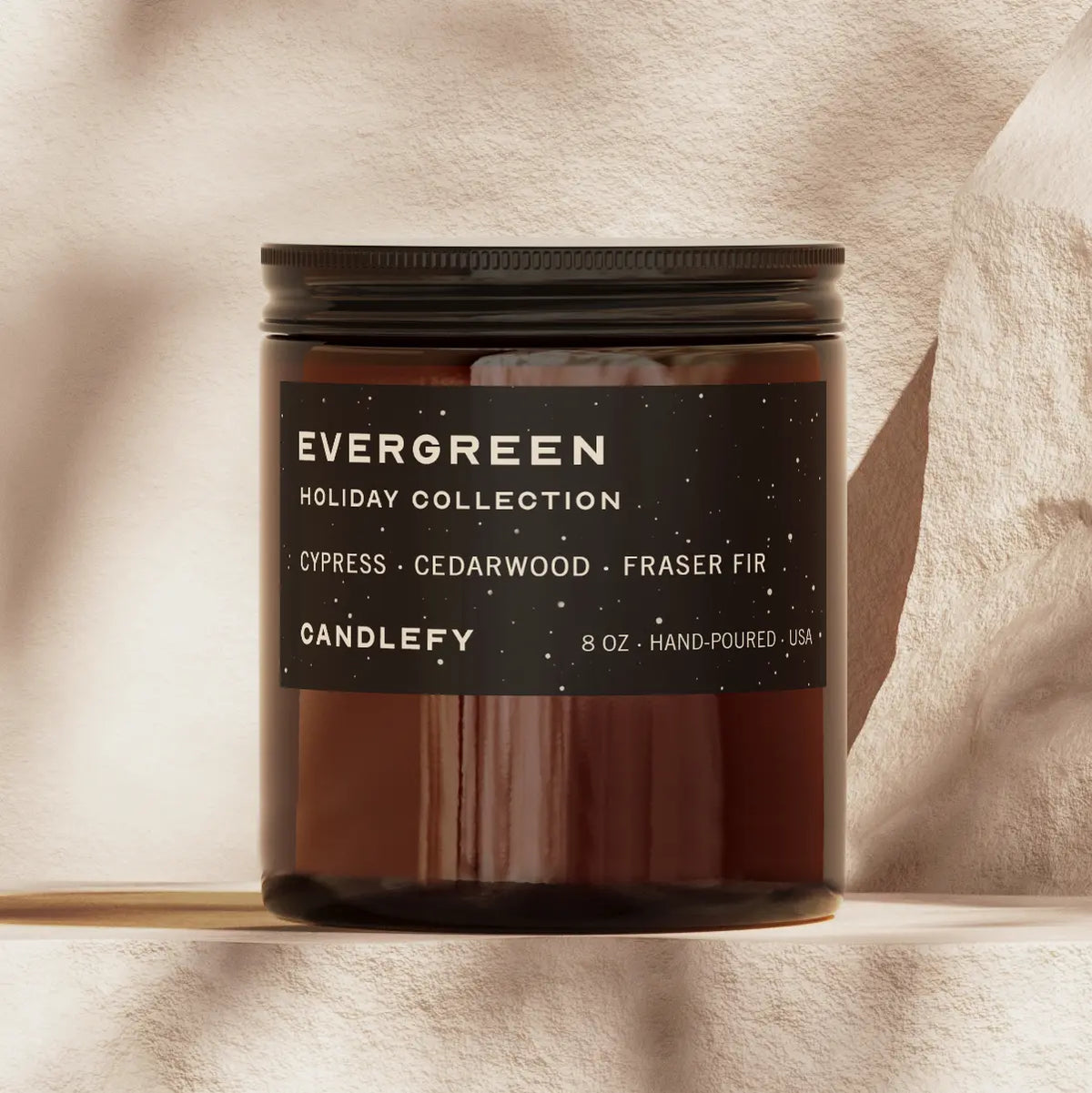 Evergreen · Holiday Scented Candle · 8 oz