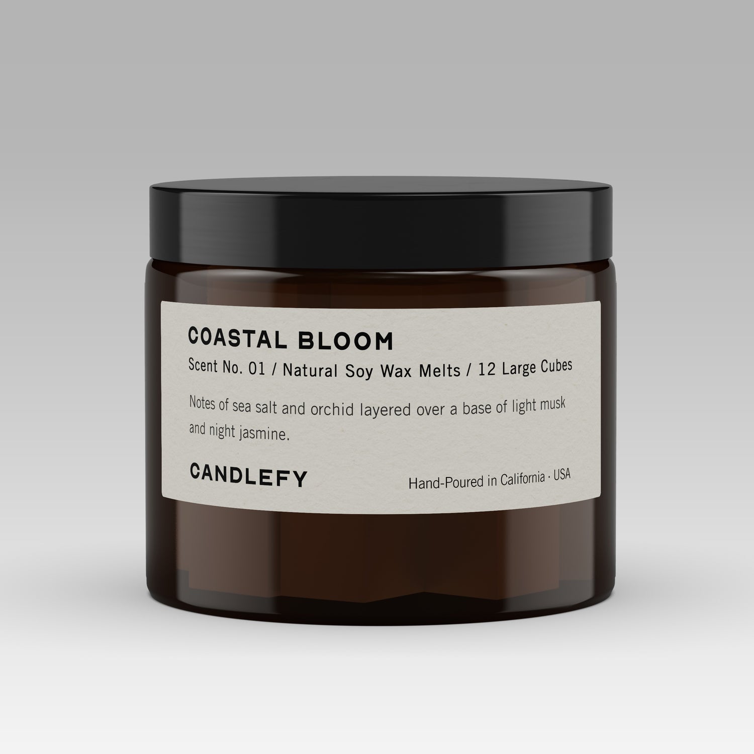 Coastal Bloom Wax Melts · Hand-Poured Soy Wax · 12 Strongly Scented Cubes