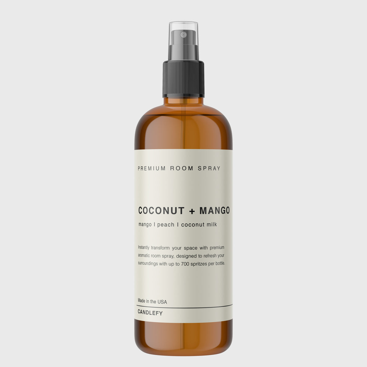 Coconut + Mango Premium Room Spray: Refresh Your Space with 700 Spritzes of Aromatic Bliss