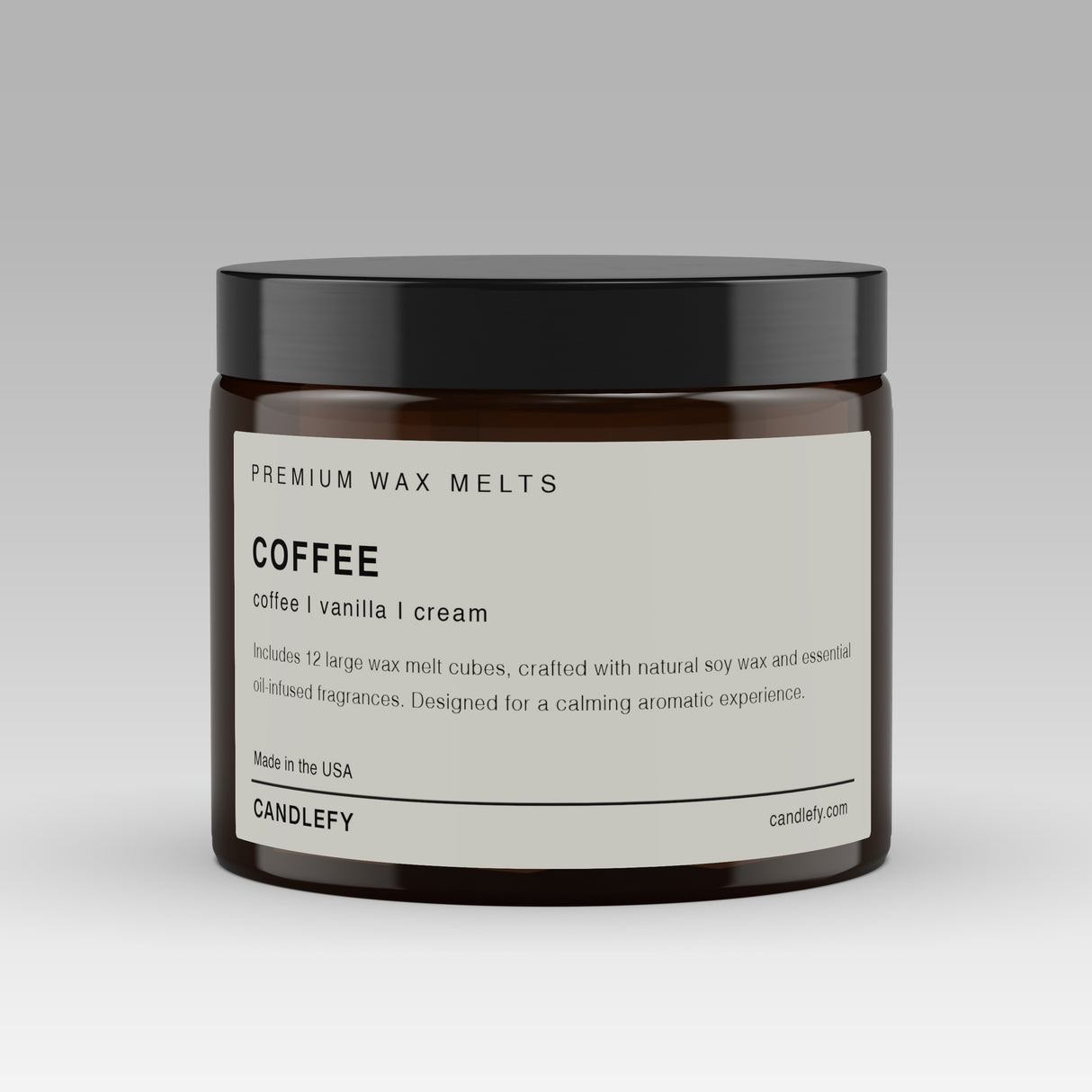 Coffee Soy Wax Melts | 12 Cube Set | Strong 15% Fragrance Load | Flameless Home Scent