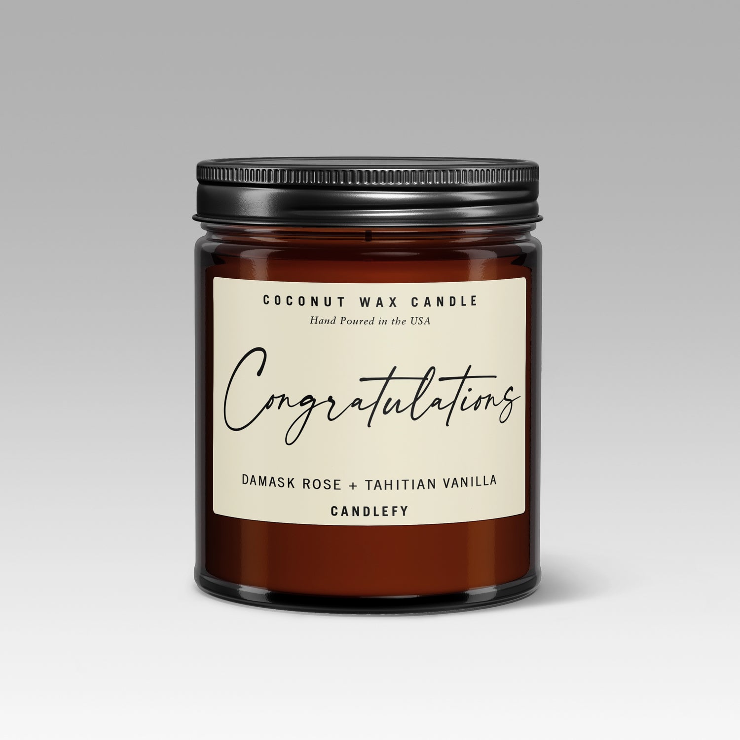 Congratulations Gift Candle