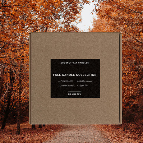 Cozy Fall Candle Collection: 4 Candles With Over 200H Burn-Time