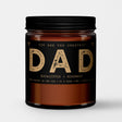 Father's Day Gift Candle: Greatest Dad