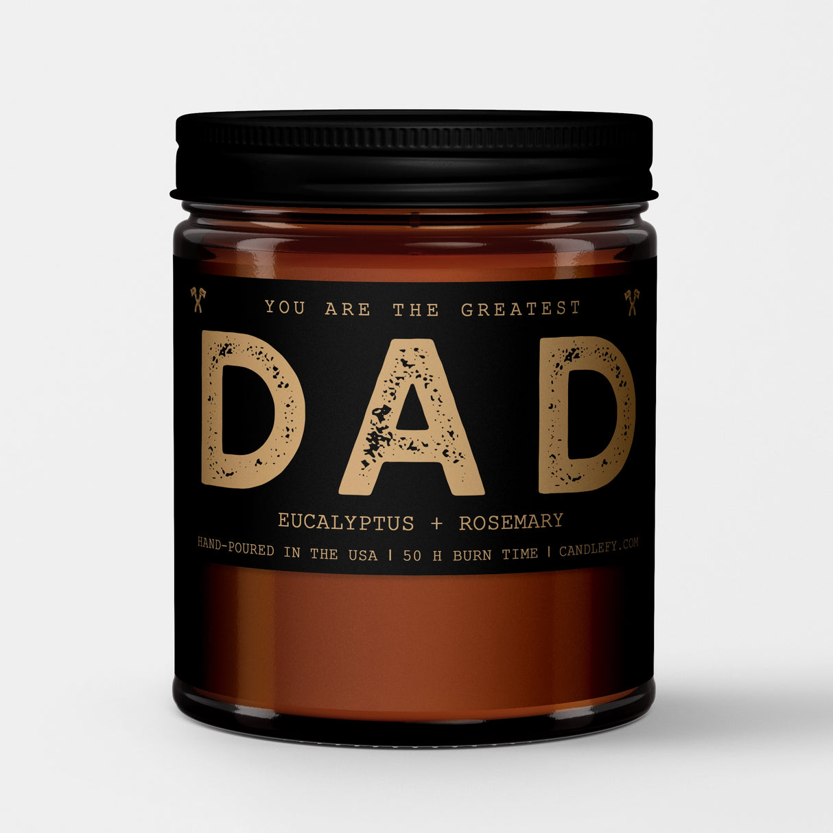 Father's Day Gift Candle: Greatest Dad