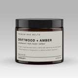 Driftwood + Amber Soy Wax Melts | 12 Cube Set | Strong 15% Fragrance Load | Flameless Home Scent
