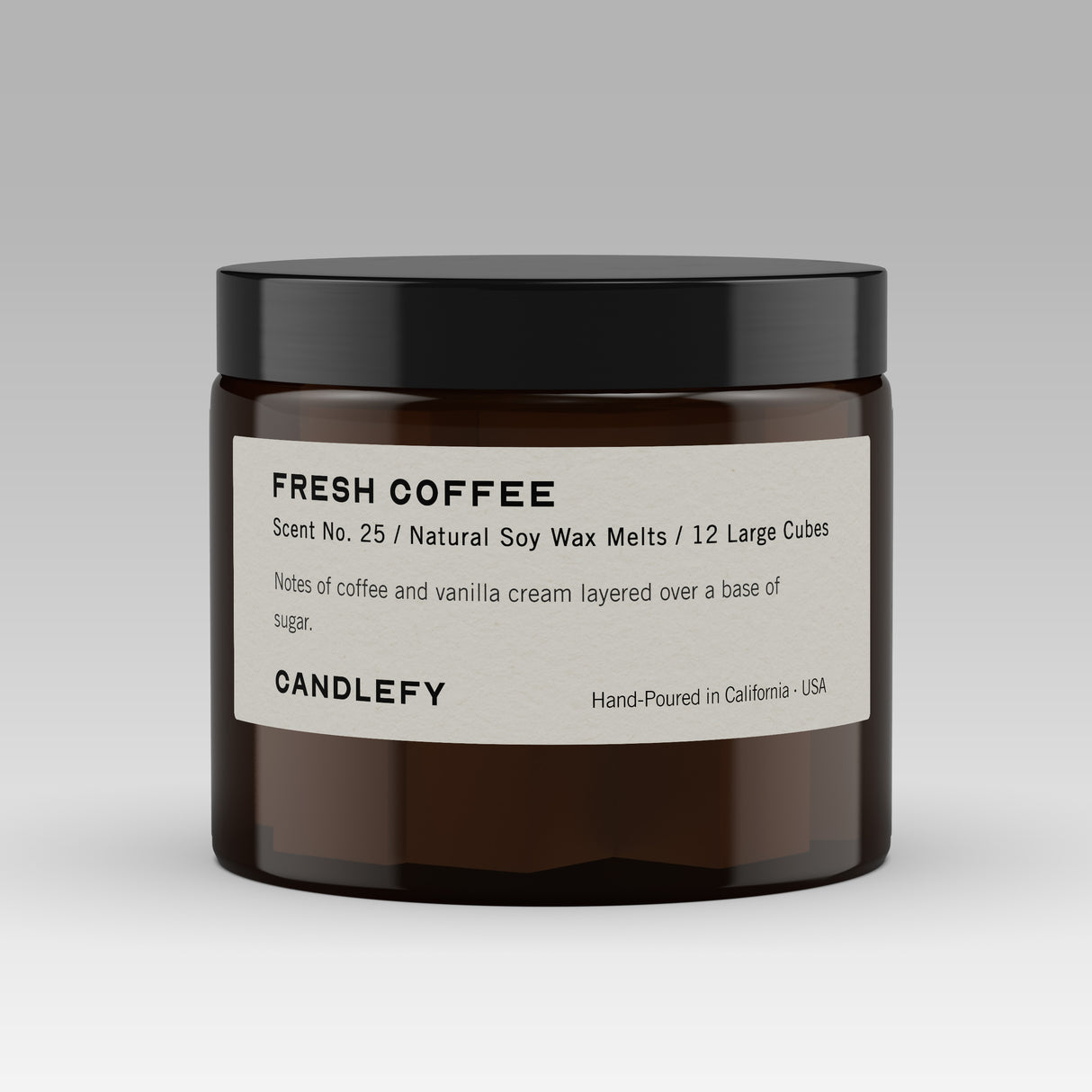 Fresh Coffee Wax Melts · Hand-Poured Soy Wax · 12 Strongly Scented Cubes