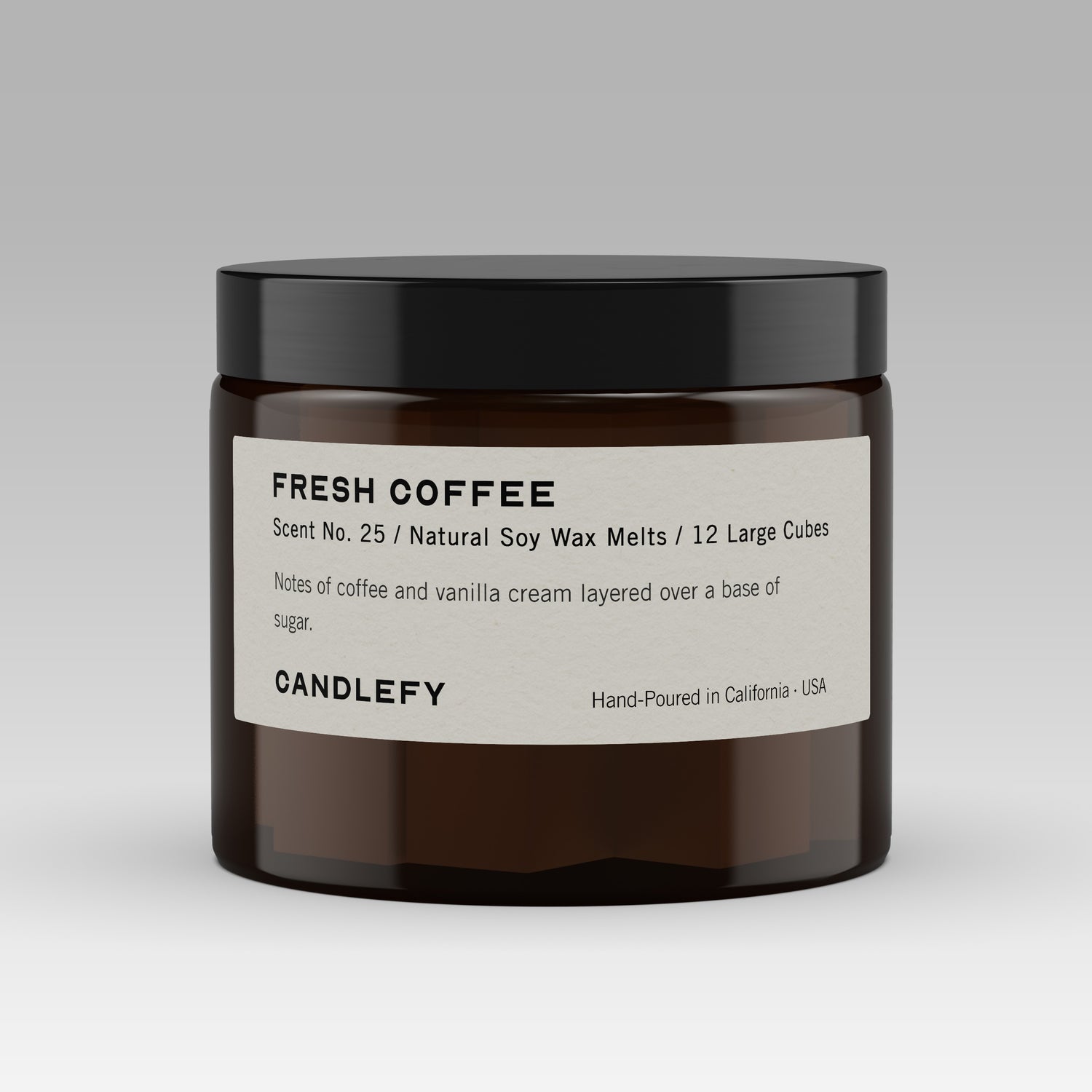 Fresh Coffee Wax Melts · Hand-Poured Soy Wax · 12 Strongly Scented Cubes