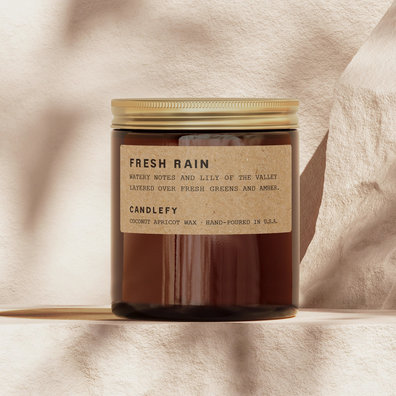 Fresh Rain · Scented Candle