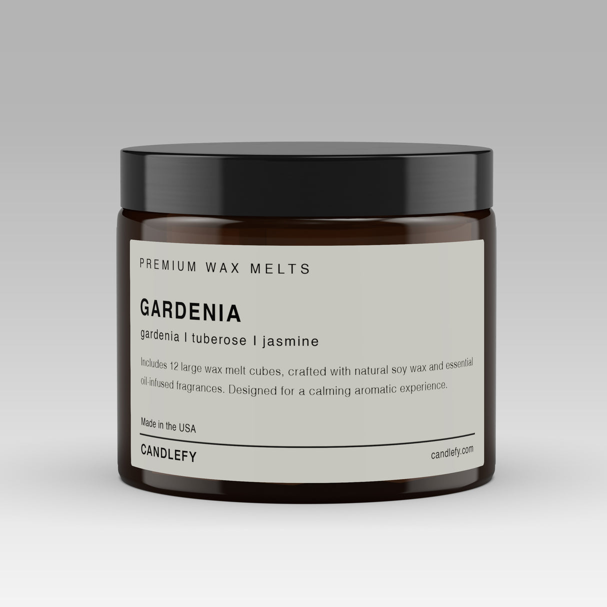 Gardenia Soy Wax Melts | 12 Cube Set | Strong 15% Fragrance Load | Flameless Home Scent