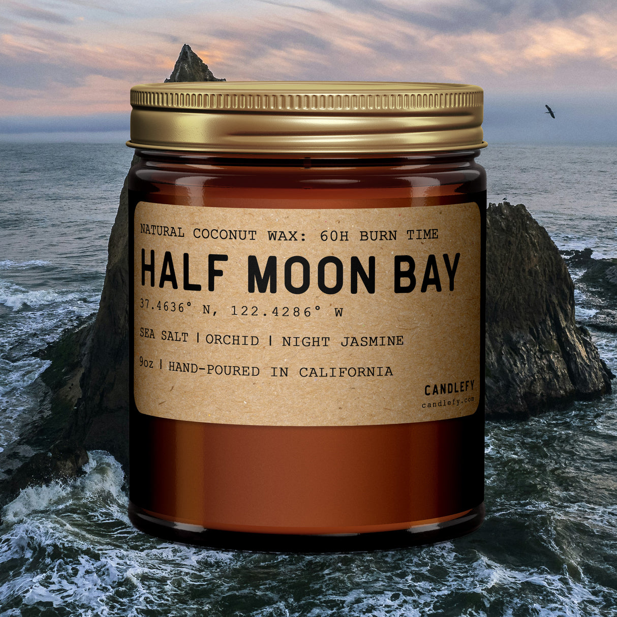 Half Moon Bay: California Scented Candle