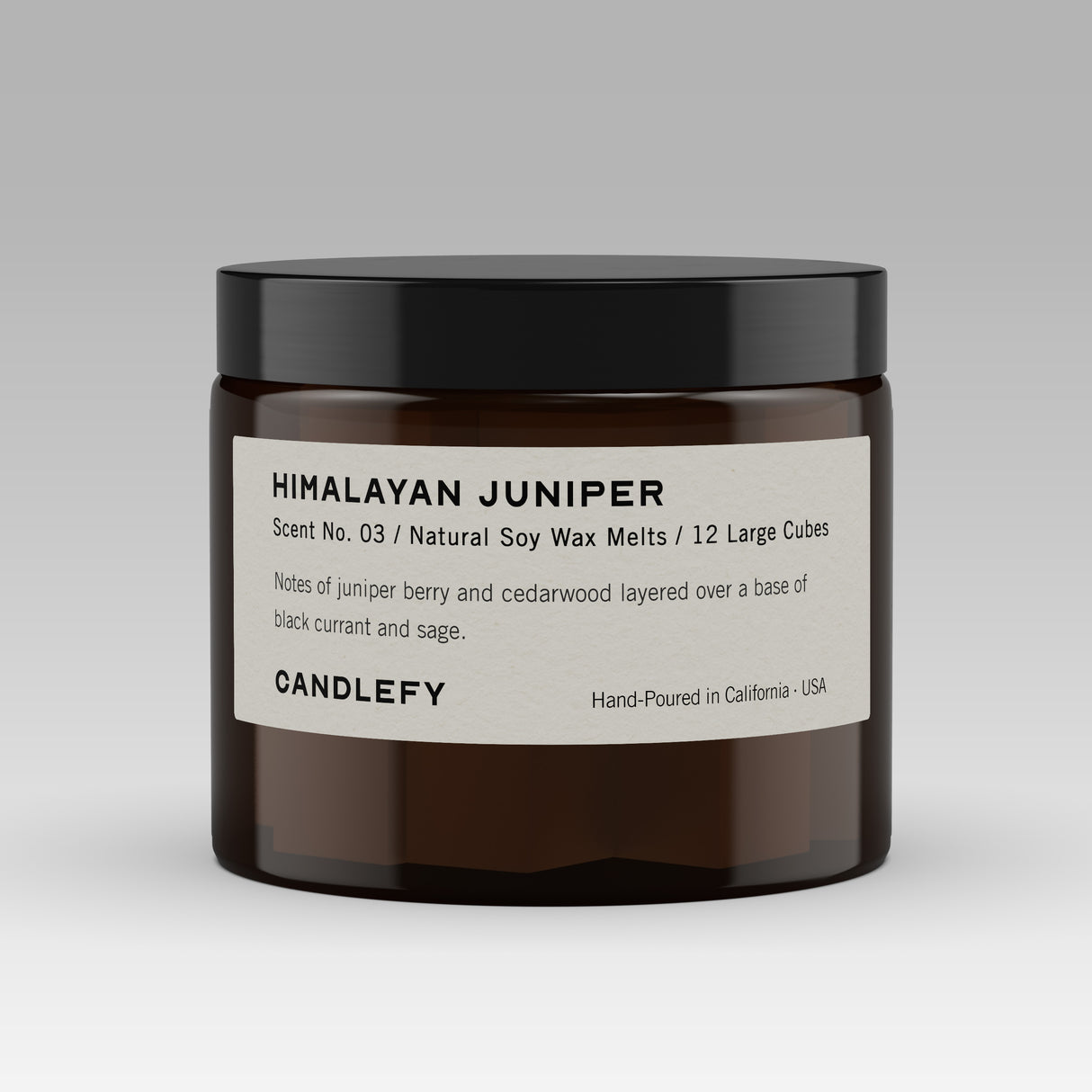 Himalayan Juniper Wax Melts · Hand-Poured Soy Wax · 12 Strongly Scented Cubes