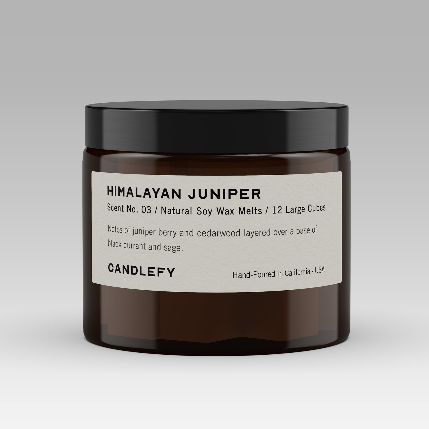 Himalayan Juniper Wax Melts · Hand-Poured Soy Wax · 12 Strongly Scented Cubes