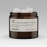 Lava Wax Melts · Hand-Poured Soy Wax · 12 Strongly Scented Cubes