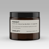 Midnight Wax Melts · Hand-Poured Soy Wax · 12 Strongly Scented Cubes