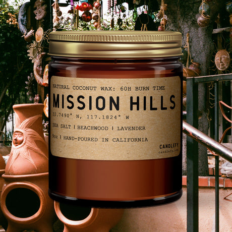 Mission Hills: California Scented Candle