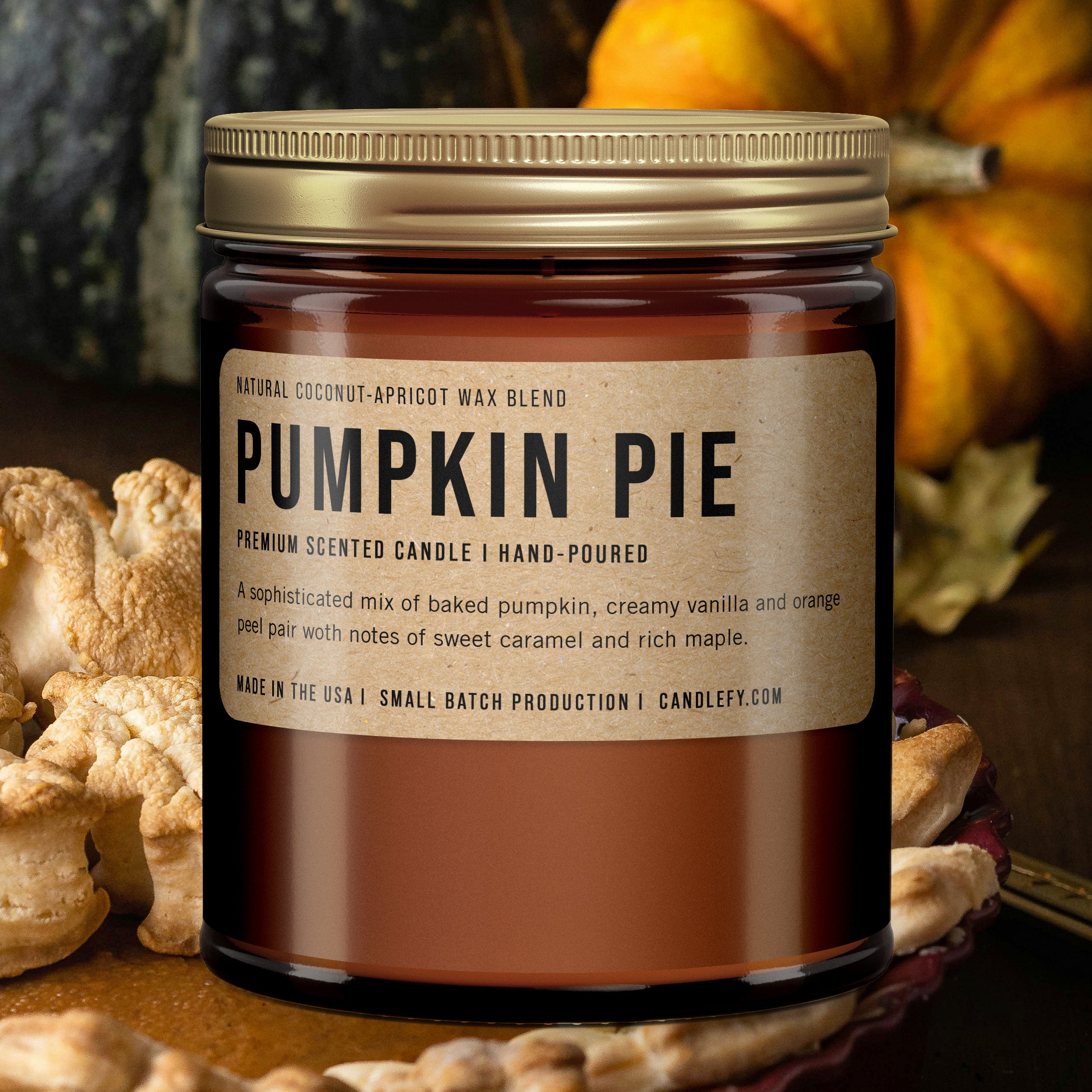 CandlePumpkin offers Pie