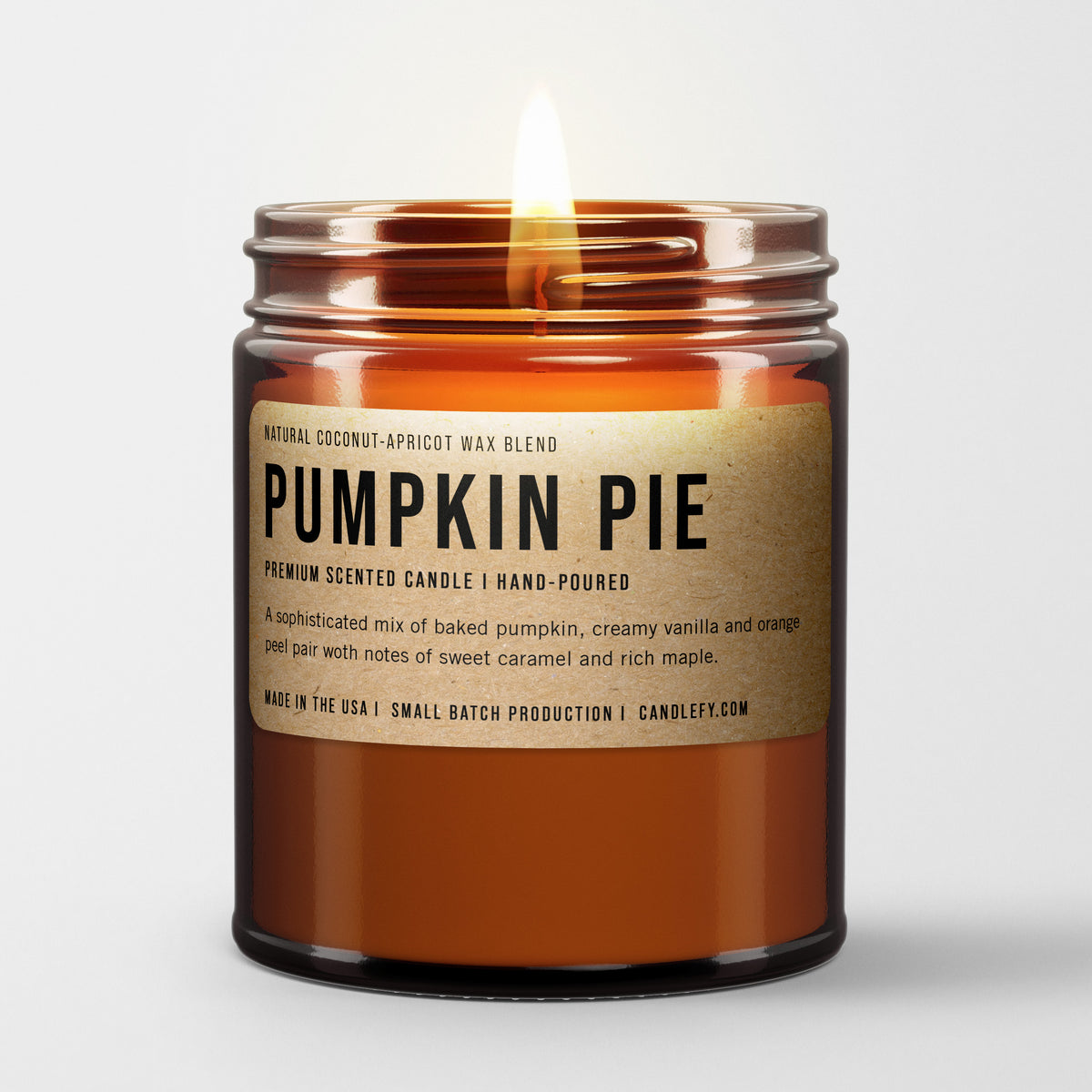 Pumpkin Pie Scented Candle: Fall Candle Collection 2