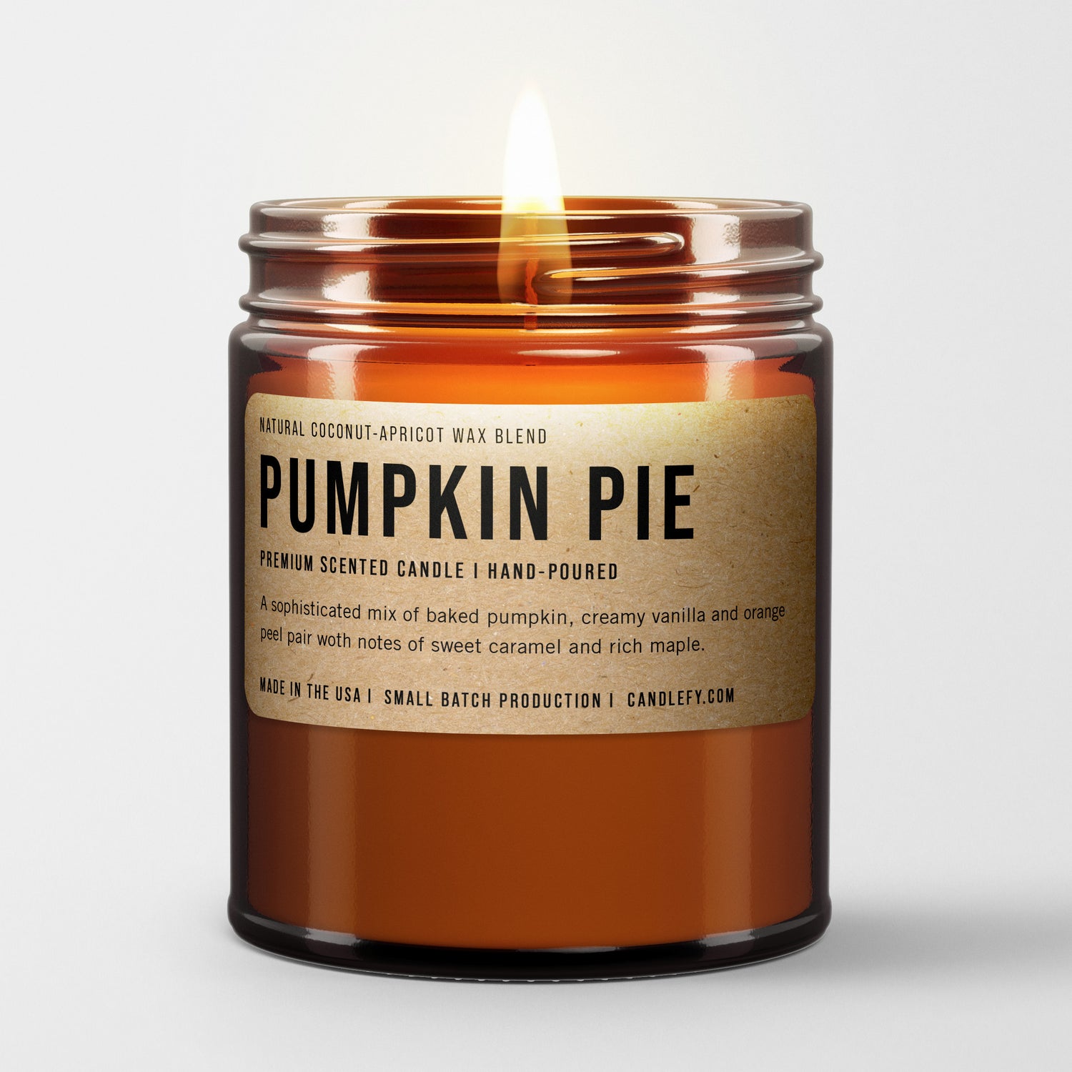 Pumpkin Pie Scented Candle: Fall Candle Collection 2