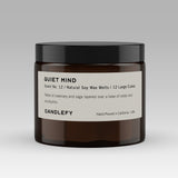 Quiet Mind Wax Melts · Hand-Poured Soy Wax · 12 Strongly Scented Cubes