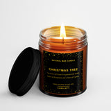 Scented Christmas Candle: Christmas Tree (Pine, Fraser Fir, Red Currant) 4