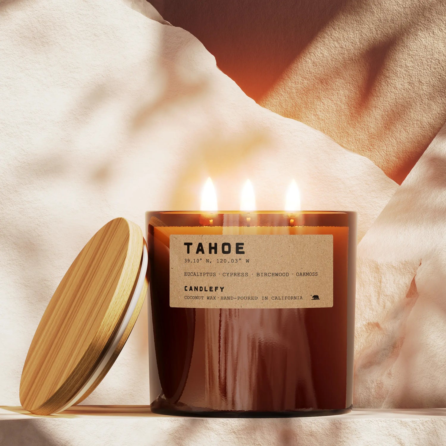 Lake Tahoe 3-Wick Luxe Candle