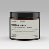 Tobacco Rum Soy Wax Melts | 12 Cube Set | Strong 15% Fragrance Load | Flameless Home Scent