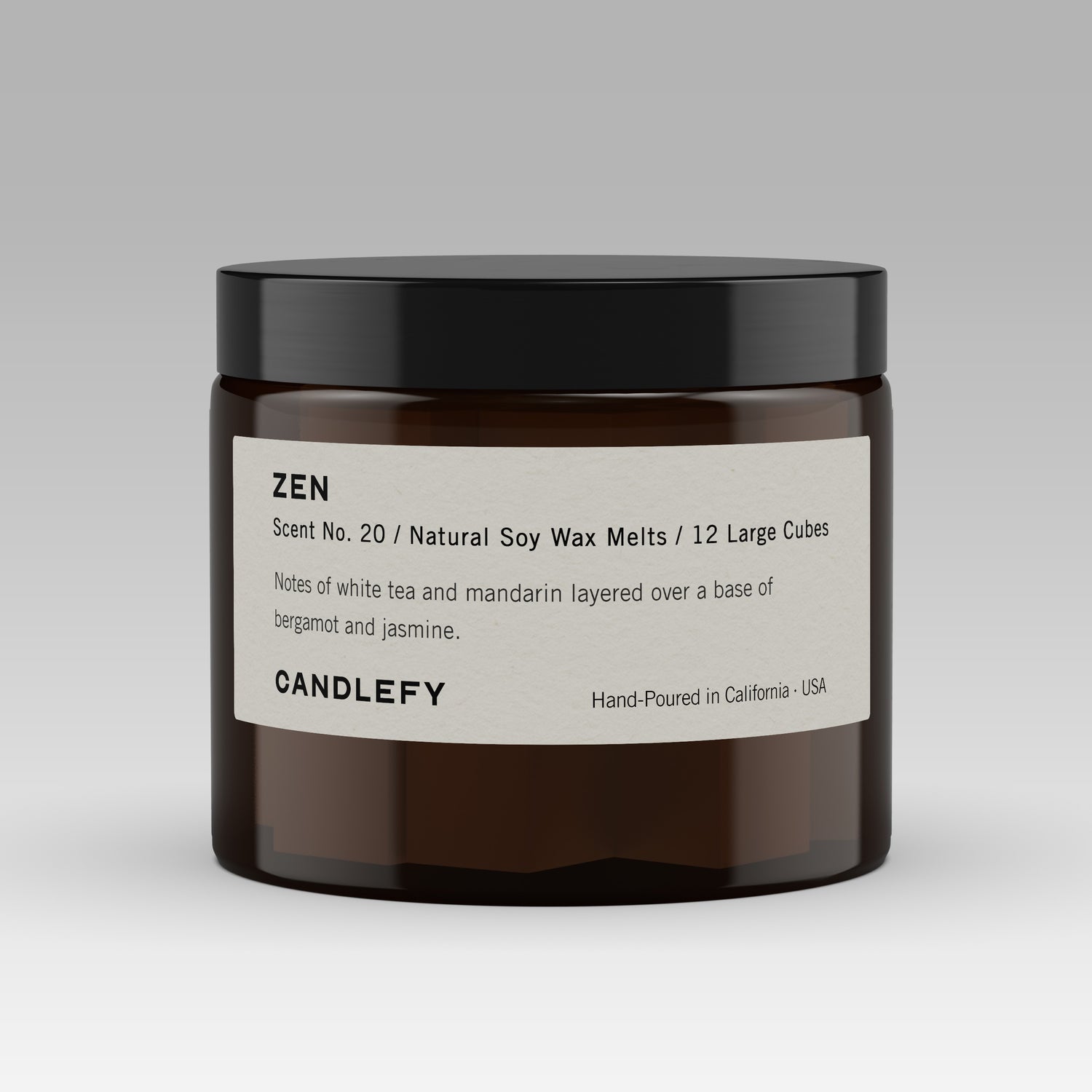 Zen Wax Melts · Hand-Poured Soy Wax · 12 Strongly Scented Cubes