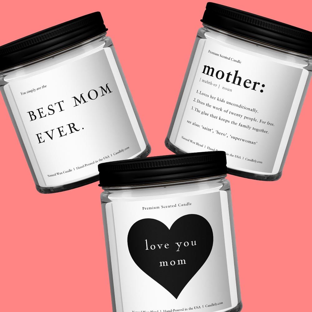 Mothers day fashion candle set