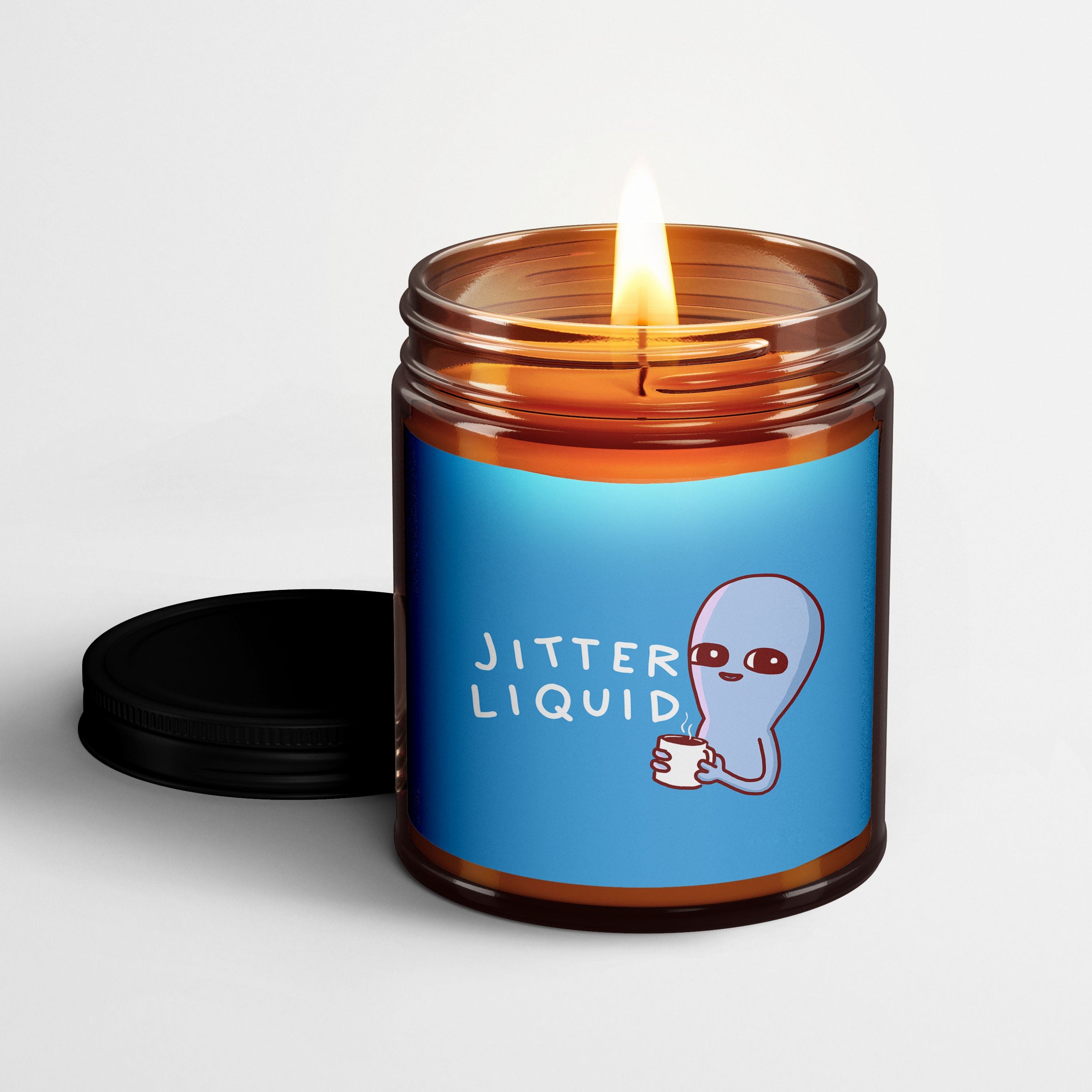 Strange Planet Scented Candle I Jitter Liquid | Nathan W Pyle