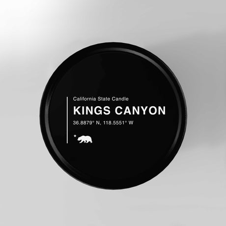Kings Canyon California Scented Travel Tin Candle , Candlefy