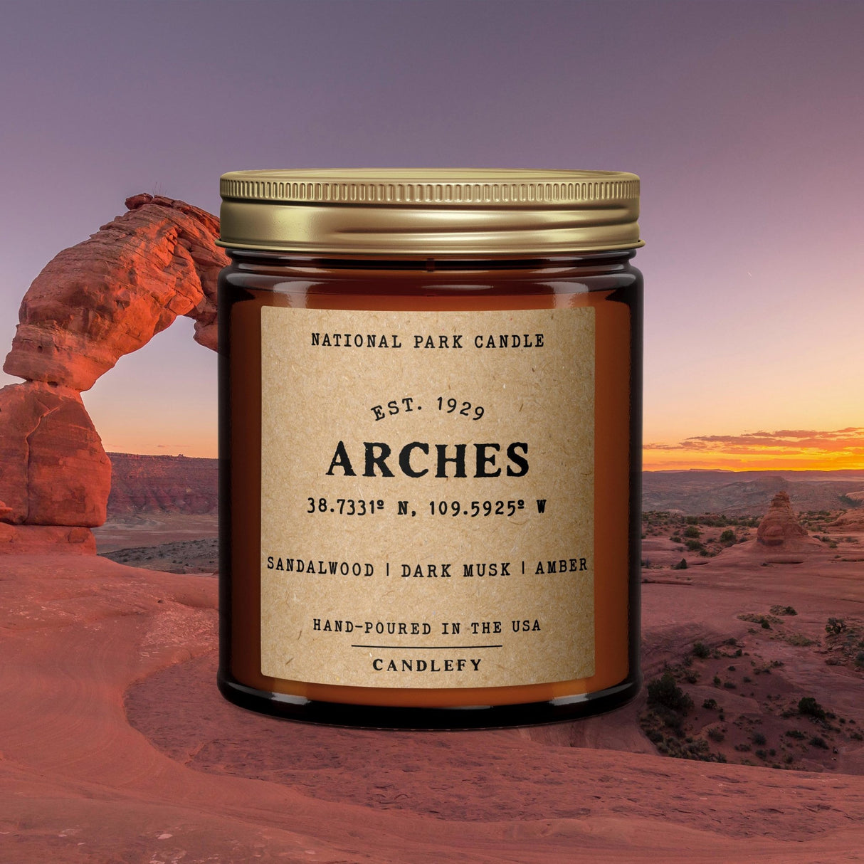 Arches National Park Candle - Candlefy